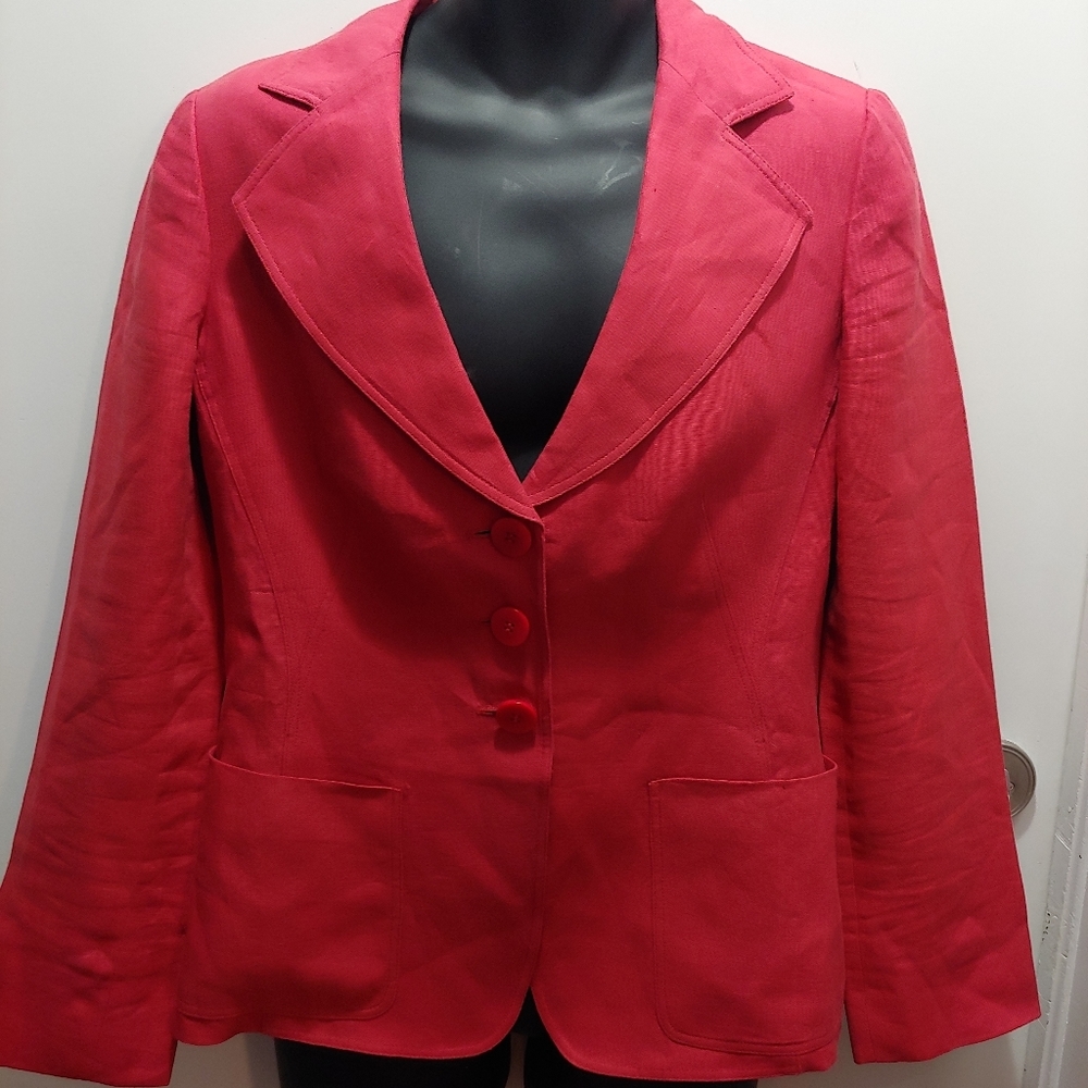 Armani Collezioni Vintage Red Blazer